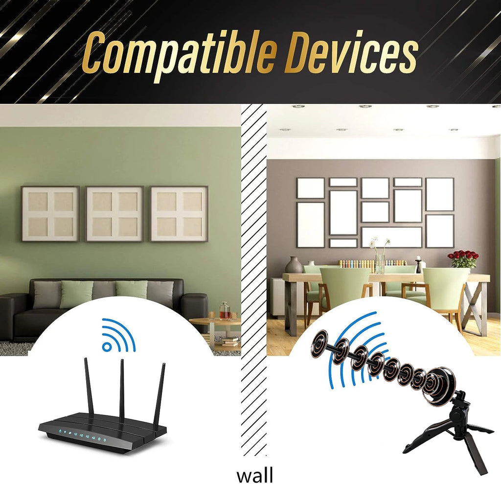 2.4G WiFi Directional Antenna  Transmission Yagi Antenna Long Range Transmission Antennas 30dB High Gain Antenna 2.35-2.55GHZ