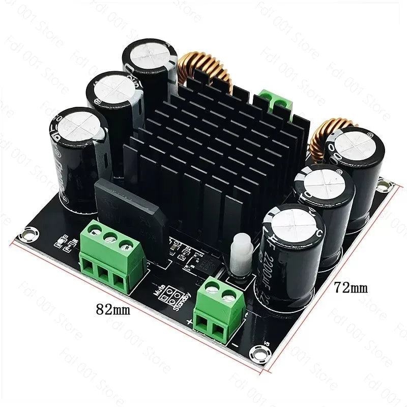 XH M253 420W Mono Digital Amplifier Board TDA8954TH BTL High Power for Subwoofer