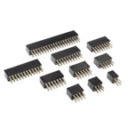 10pcs 1.27mm Pitch Female Header 2x5 2x10 2x20 2x25 2x30 2x40 2x50 Pin Double Row Straight Connector 10/20/40/50/60/80/100P
