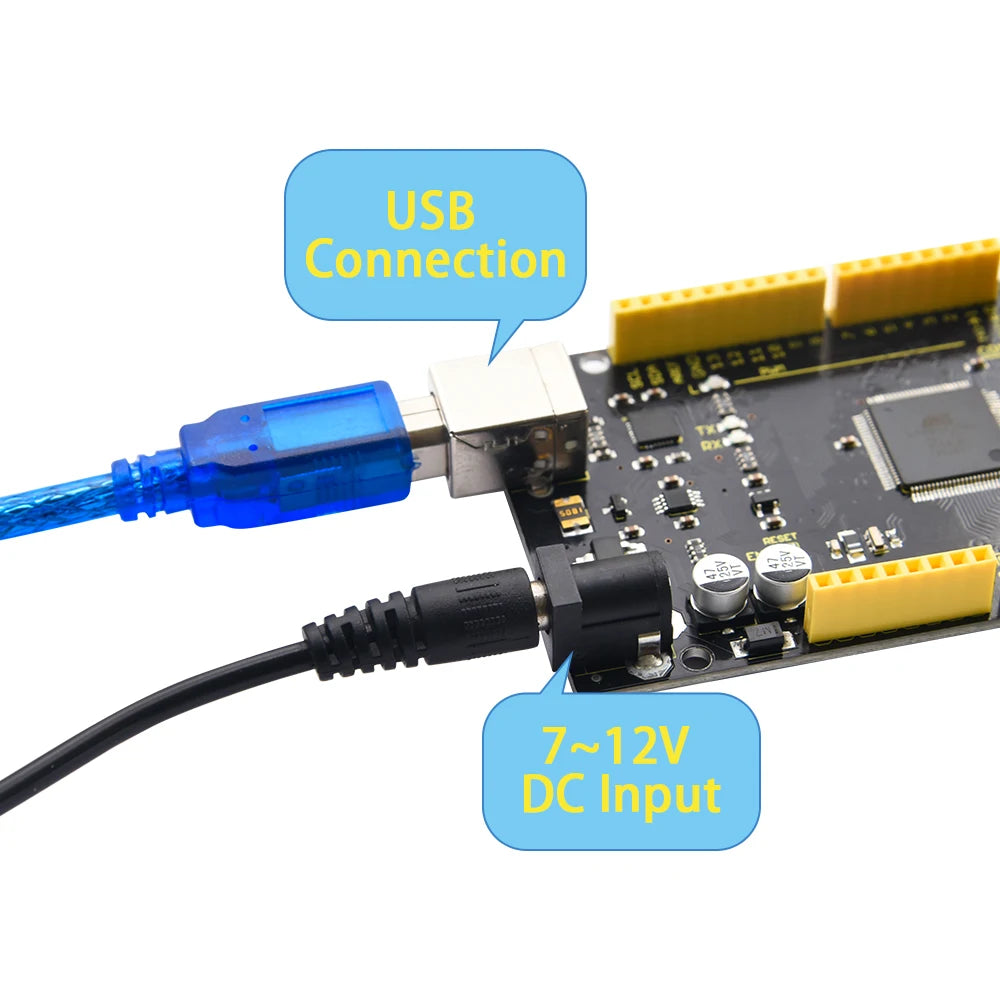 Keyestudio  2560MEGA  WiFi /Plus/ Pro / Development Board+USB Cable Compatible for Arduino MEGA2560  R3 Microcontroller Boards