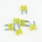 20 Pcs 5A 7.5A 10A 15A 20A 25A 30A Amp Mini Fuses for Car Truck Automotive Fuse Accessories Blade