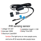 Customizable DC 12V 24V Wardrobe Closet Lighting Dupont Power Supply Specialized Touch Function Hand Sweep Function Human Sensor