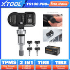 XTOOL TS100 PRO Sensor TPMS Sensor Tire Repair Tools TPMS Pressure Monitor Tester Automotive Tire Pressure Programming Sensors