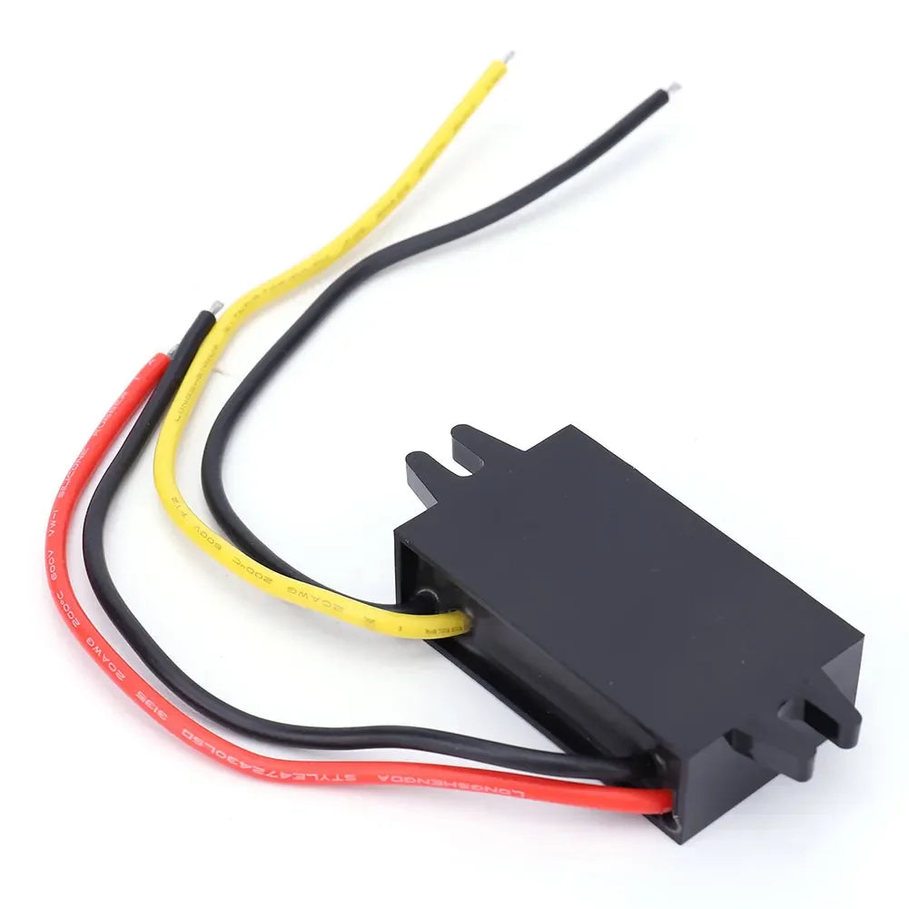 12V To 5V 3A 15W DC/DC Converter Regulator Waterproof CPT Car Power Converter Output Power Adapter Wire Interface