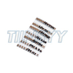 150PCS SMD Tantalum Capacitor Assortment Kit 1uf-220uf A/B Case Tantalum Capacitors Set 1UF 2.2UF 4.7UF 10UF 47UF Capacitors