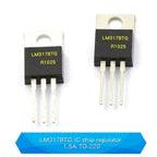 10Pcs LM7805CT CJ78M05 LM317BTG LM7905CT LM317T L7812CV LM317AT L7915CV TO220 L7805CD2T Voltage Regulator IC 5V 1.5A TO-220