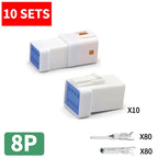 10 sets JST JWPF LED Automotive Wiring Harness 04T-JWPF-VSLE JST 03R JST-02T 02R 06T 08T  Light Strip Motorcycle Connector