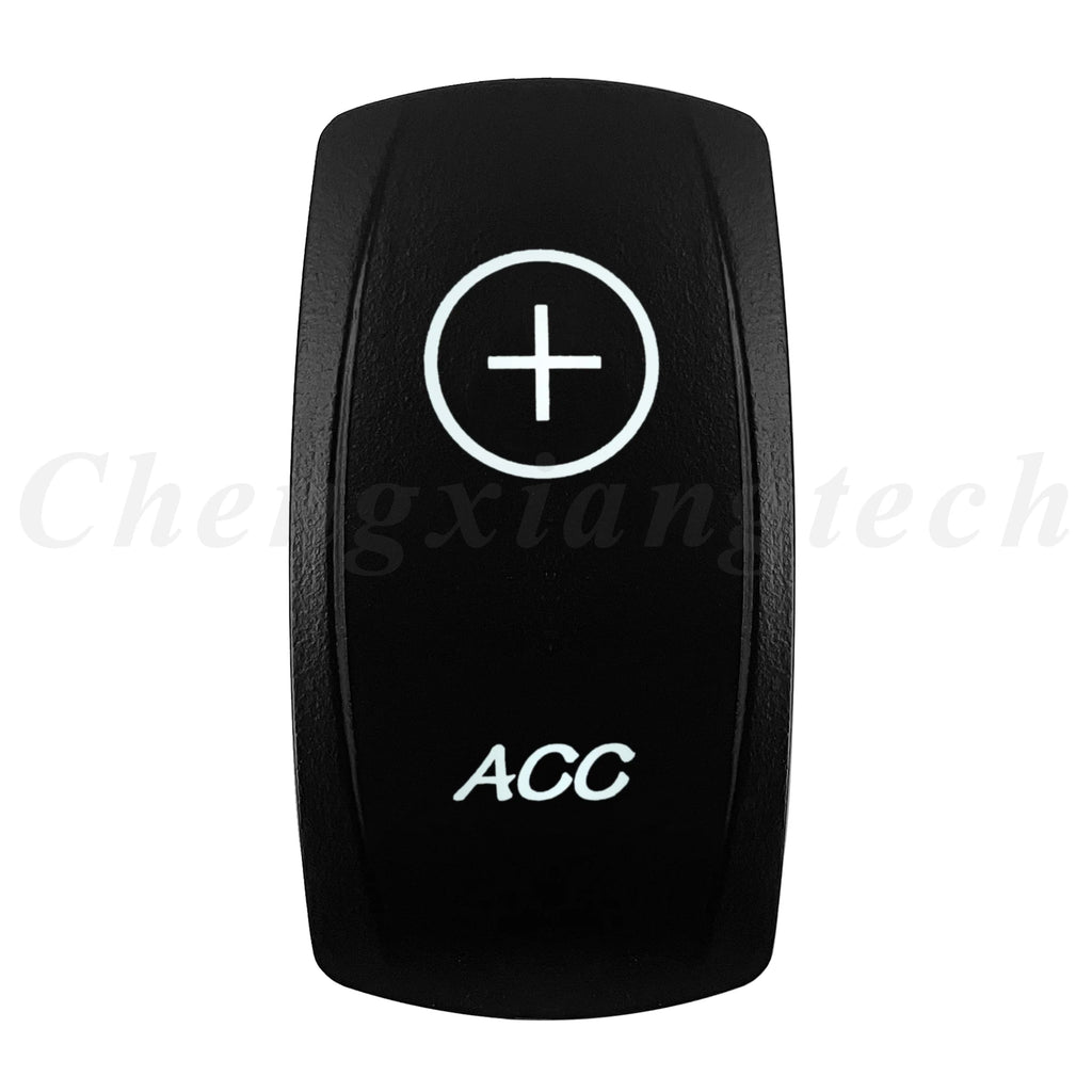 Marine 12V 24V White Led On Off Rocker Switch 5Pin SPST Momentary Switch DPDT ON OFF ON 3-Way for Car Boat Carling 4X4 Narva