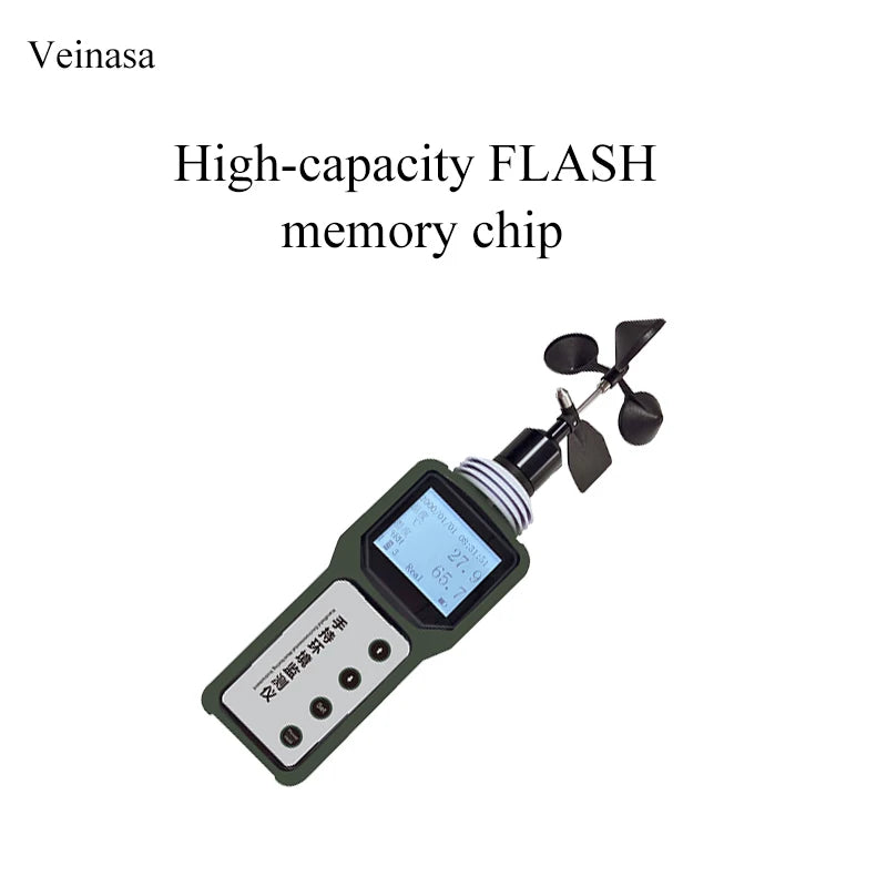 HAWS006A-GPS Handheld portable Weather Station  Temperature Humidity Pressure Sensor Outdoor GPS handheld weather station