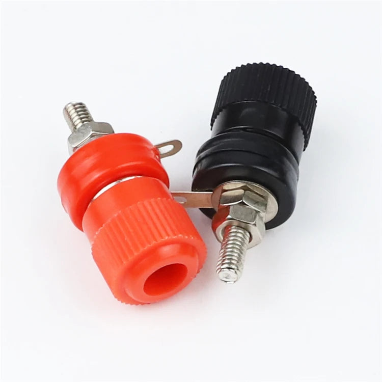 10 PCS  JS-910B 999B Binding Posts Terminals 4mm Banana Plug Socket 4mm Terminal Connector for Amplifier Arduino