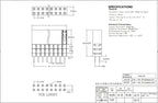 20pcs 2.54mm PC104 Double Row Extra 2.5/5/7.5mm Spacer Elevated Extended High Plastic Industrial 2.5mm PCB Female Header Socket
