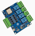 ESP32 Modbus RTU four-way relay module RS485 development board MODBUS protocol four-way optocoupler