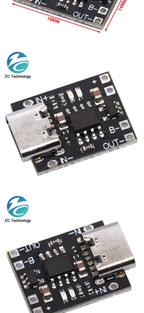 Mini Lithium Battery Charging Module 1A Charging Board TP4056 Module 18650 Charger TYPE-C Interface