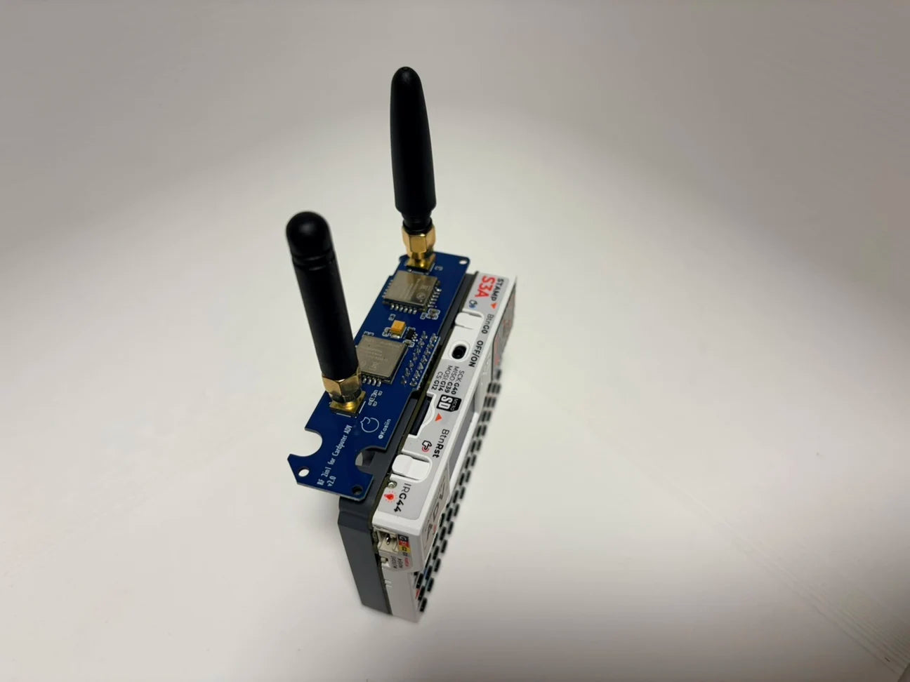 2-in-1 RF Module for M5Stack Cardputer ADV, NRF24+CC1101 Compatible, Dual 2.4GHz 433MHz Wireless Board, Enhanced Filtering