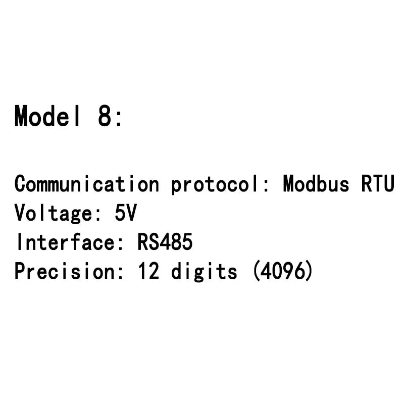 RS485 Absolute Encoder Single-turn Speed Measurement Modbus Protocol Can Be Directly Connected To PLC Microcontroller