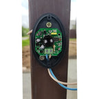 Universal Waterproof Infrared Photocells Single Beam Sensor Detector 12V-24V AC DC Security Auto Gate Barrier Access Control