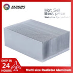 Electronic Radiator Aluminum Dense Teeth Heatsink Extruded Heat Sink Computer Water Cooling System 100/120/150/200/300x69x36MM