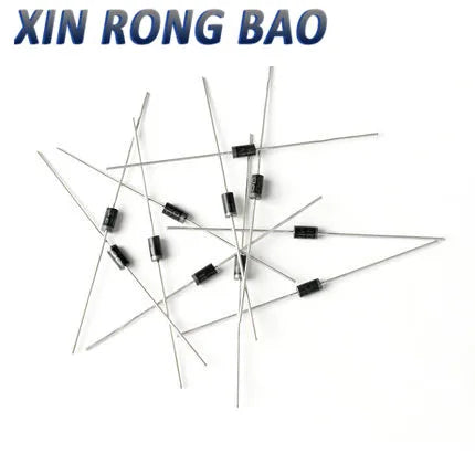 100Pcs Rectifier Diodes 1A DO-41 1N4001 1N4002 1N4004 1N4007 50V 100V 200V 400V 1000V IN4007