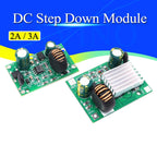 DC 9V 12V 24V 36V 48V 72V 84V 120V to 5V 3A / 2A Step Down Module Power Supply DC DC Converter Buck Converter Step Up Converte