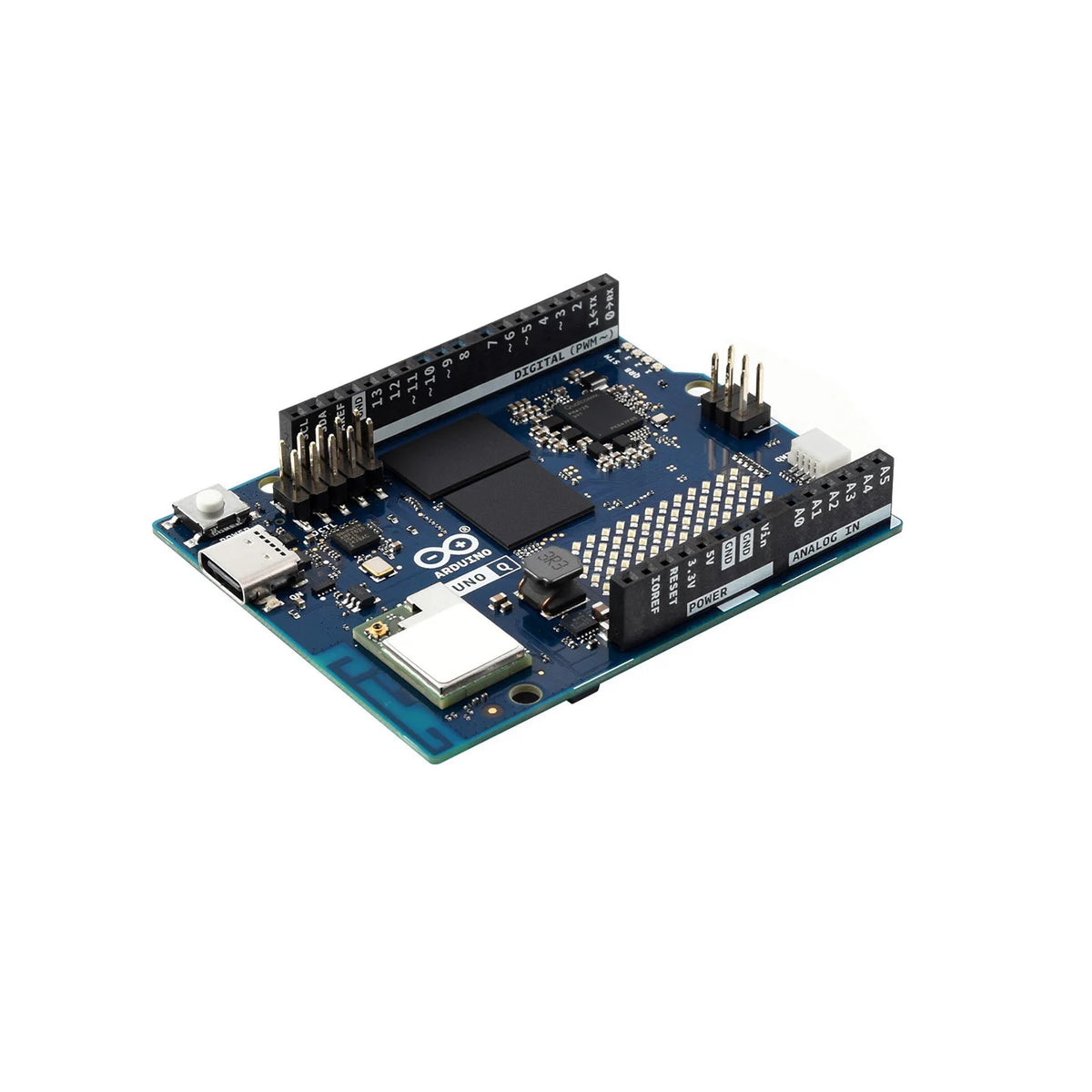 Arduino UNO Q Single-board Computer, Dual-architecture Design, Integrated Qualcomm QRB2210 Microprocessor And STM32U585 Microcon