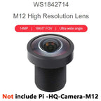Raspberry Pi High Quality HQ Camera M12 For Lens 12MP 8mm/3.2mm/113 2.7mm/14MP 2.72mm/5MP 25mm/16MP 105 3.56mm