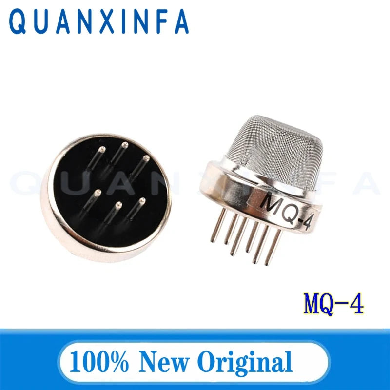 2PCS MQ-2 MQ-3 MQ-4 MQ-5 MQ-6 MQ-7 MQ-8 MQ-9 MQ-135 Sensor Detects Smoke methane liquid gas sensor module Arduino