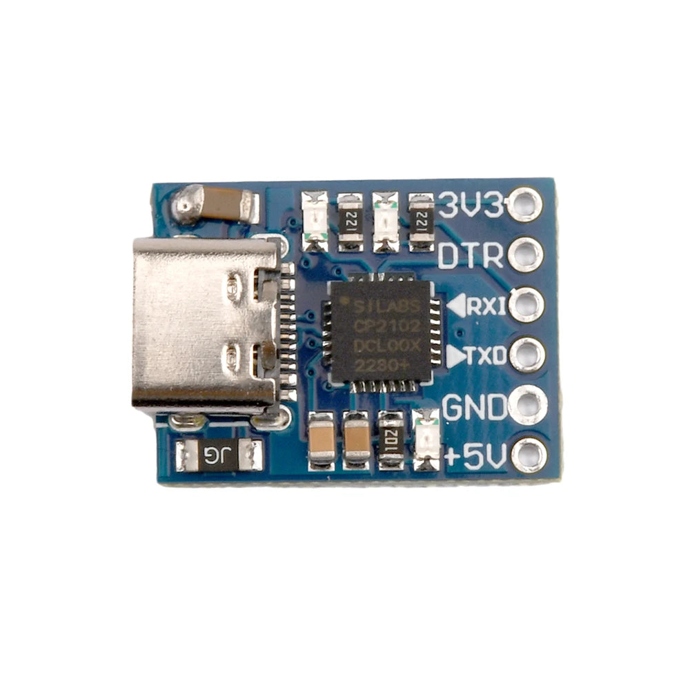 TYPE-C USB CP2102 to UART TTL Module 6Pin Serial Converter UART STC Replace FT232 for aduino