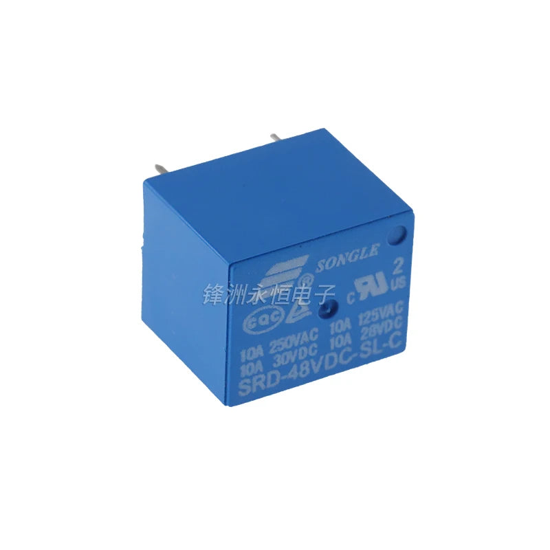 5Pcs New Relay SRD-05VDC-SL-C SRD-12VDC-SL-C SRD-24VDC-SL-C SRD 12VDC SL C 10A 250VAC 5PIN 3V 5V 9V 12V 24V 48V Power Relay