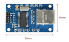 ENC28J60 SPI Ethernet Module - Compact RJ45 Network Board for Arduino for ESP32 STM32 IoT