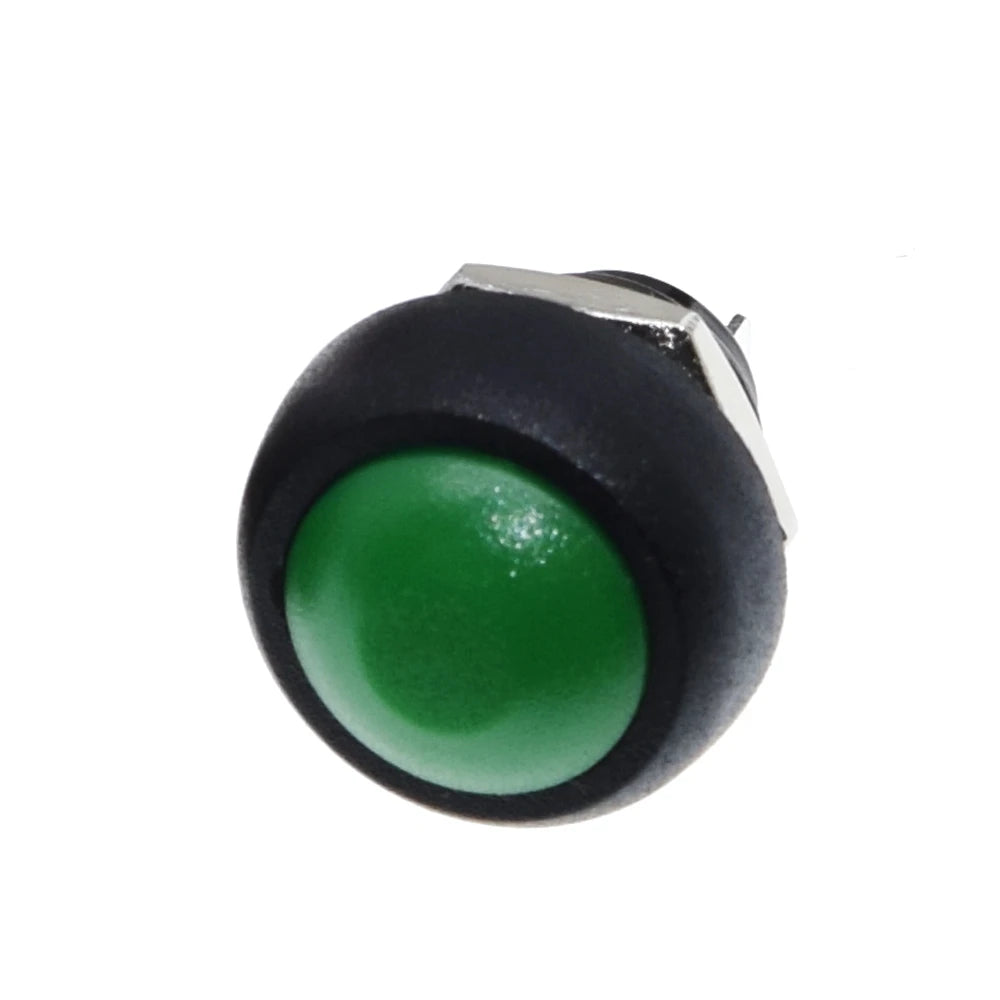 1PACK = 5Pcs Mini 12mm Waterproof Momentary ON/OFF Push Button Round Switch PBS-33B For arduino