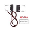 MC-38 Magnetic Switch Door Window Sensor Detector Micro Alarm Reed Switch Closed or Normally for Home Security Alarm System
