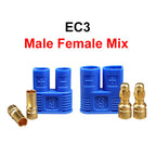 Cltgxdd 2/5/10pcs EC2 EC3 EC5 EC8 Banana Plug Battery Motor Male And Female Socket Aviation Model High Current Plug Connector