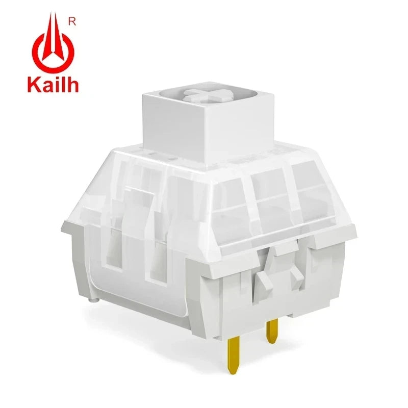 Kailh Box White DIY Custom Mechanical Keyboard Clicky White Compatible Cherry MX SMD RGB 3 Pins Tactile Switch
