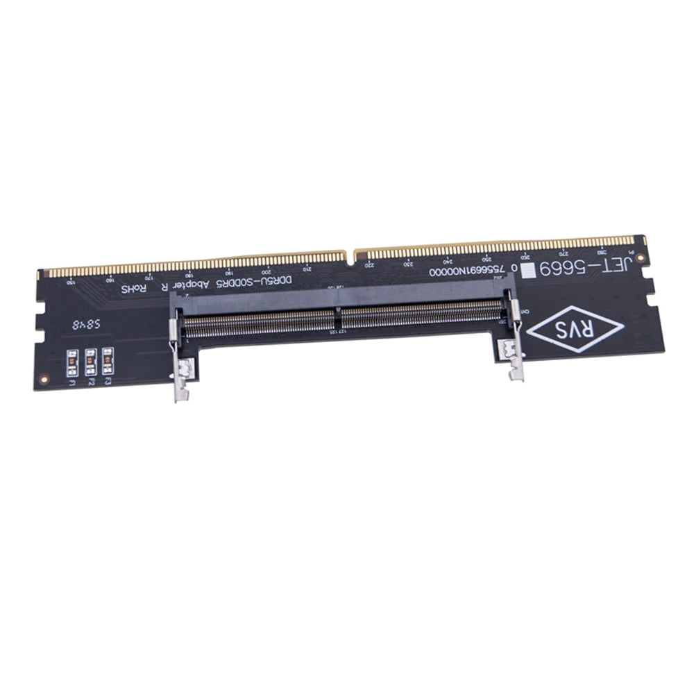 DDR3 DDR4 DDR5 Laptop to Desktop Memory Adapter Card Memory RAM Connector Adapter DIMM Card SO-DIMM To PC Computer Converters