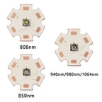 LED 3W 5W 3535 Laser VCSEL Infrared IR 808nm 850nm 940nm 980nm 1064nm Bead Lamp Patch Light Sensing Monitoring Night Vision Diod