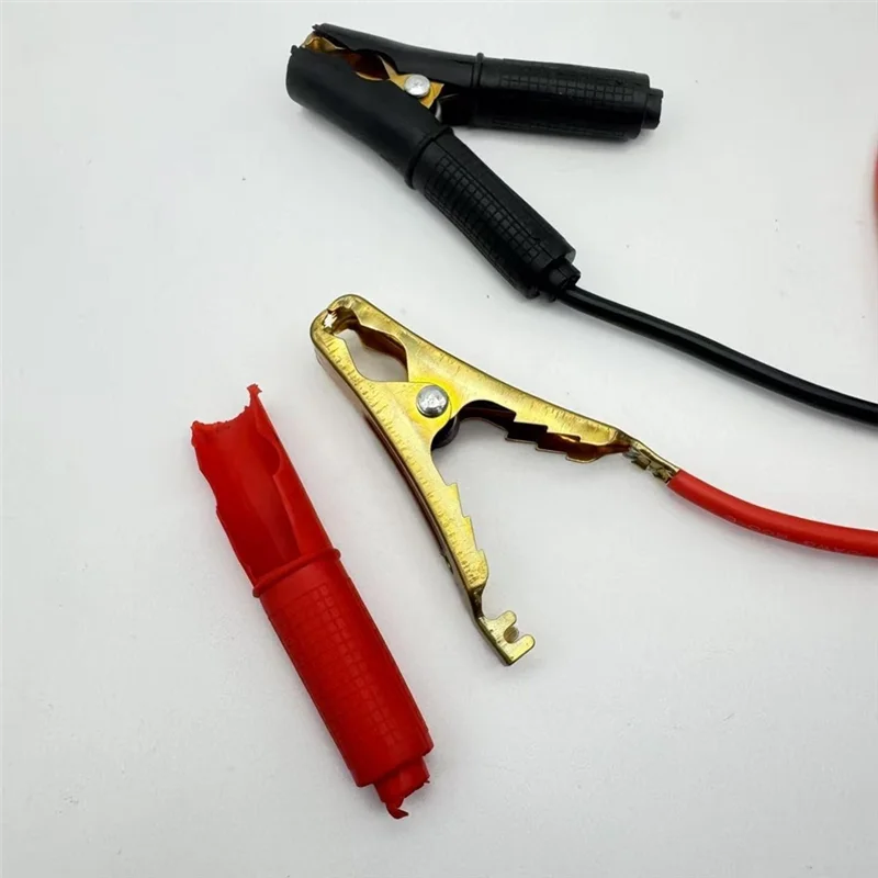 A84E-For Anderson Connector 50A 10AWG Alligator Clip Battery, 600V Cable Towing Winch Quick Connect Plug