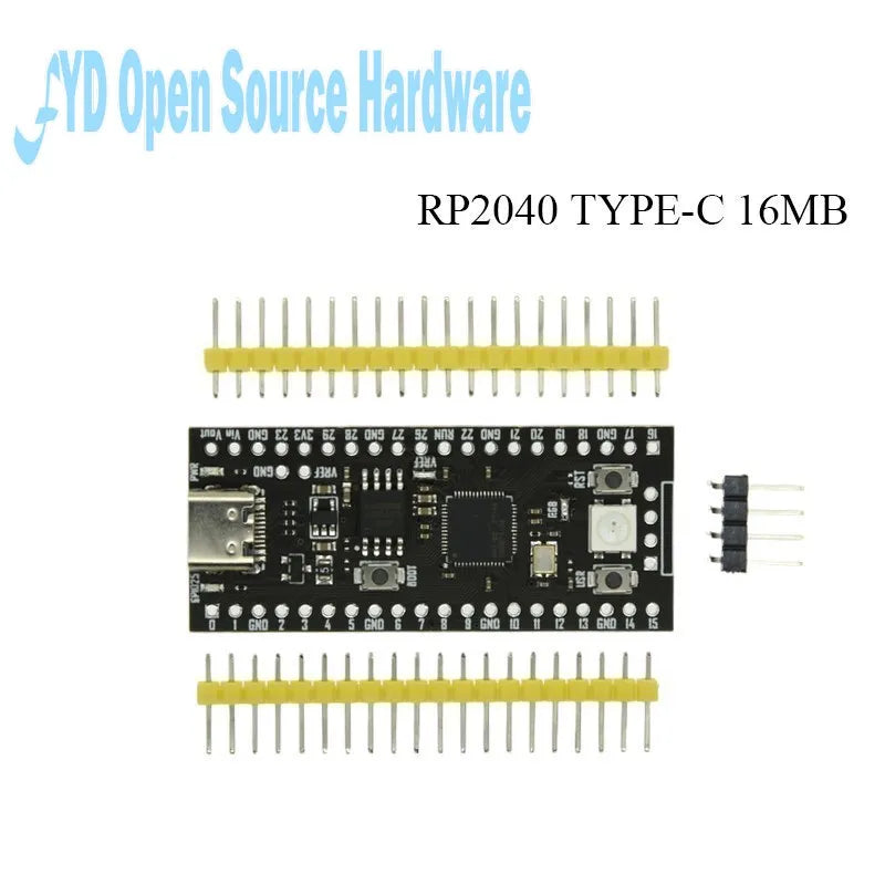 RP2040 Raspberry Pi Pico Or Pico W Development Board A Low-Cost High-Performance Microcontroller Board Cortex-M0+ Dual-Core ARM