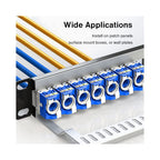 Cat6A/Cat6/Cat5e Keystone Jack RJ45 Keystone Jack Module Connector Network Coupler High Speed Ethernet Wall Jacks Adapters