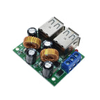 WAVGAT 4-USB Port Step-down Power Supply Converter Board Module DC 12V 24V 40V to 5V 5A For MP3/MP4 Phone Car Equipment