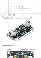 LT3045 Linear Voltage Regulator Module Single Power Low Noise Linear RF Power Supply Module 3.3/5V