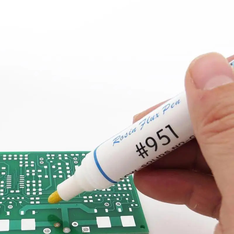 951 No Clean Flux Pen High Activity Soldering Assistant Pen Tack-Free Residue Easy Application Electronic Rework Accessory