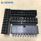 10PC 5569 4.2mm Black Dual Row Automotive Wiring Connector Straight Pin 2x1-2x12 Pin for PC/Computer Graphics Card ATX on Board