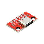 TYPE-C female connector test board, USB3.1 16P to 2.54, high-current power adapter board module