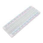 MB-102 MB102 Breadboard 400 830 Point Solderless PCB Bread Board Test Develop Dupont line DIY for arduino laboratory SYB-830