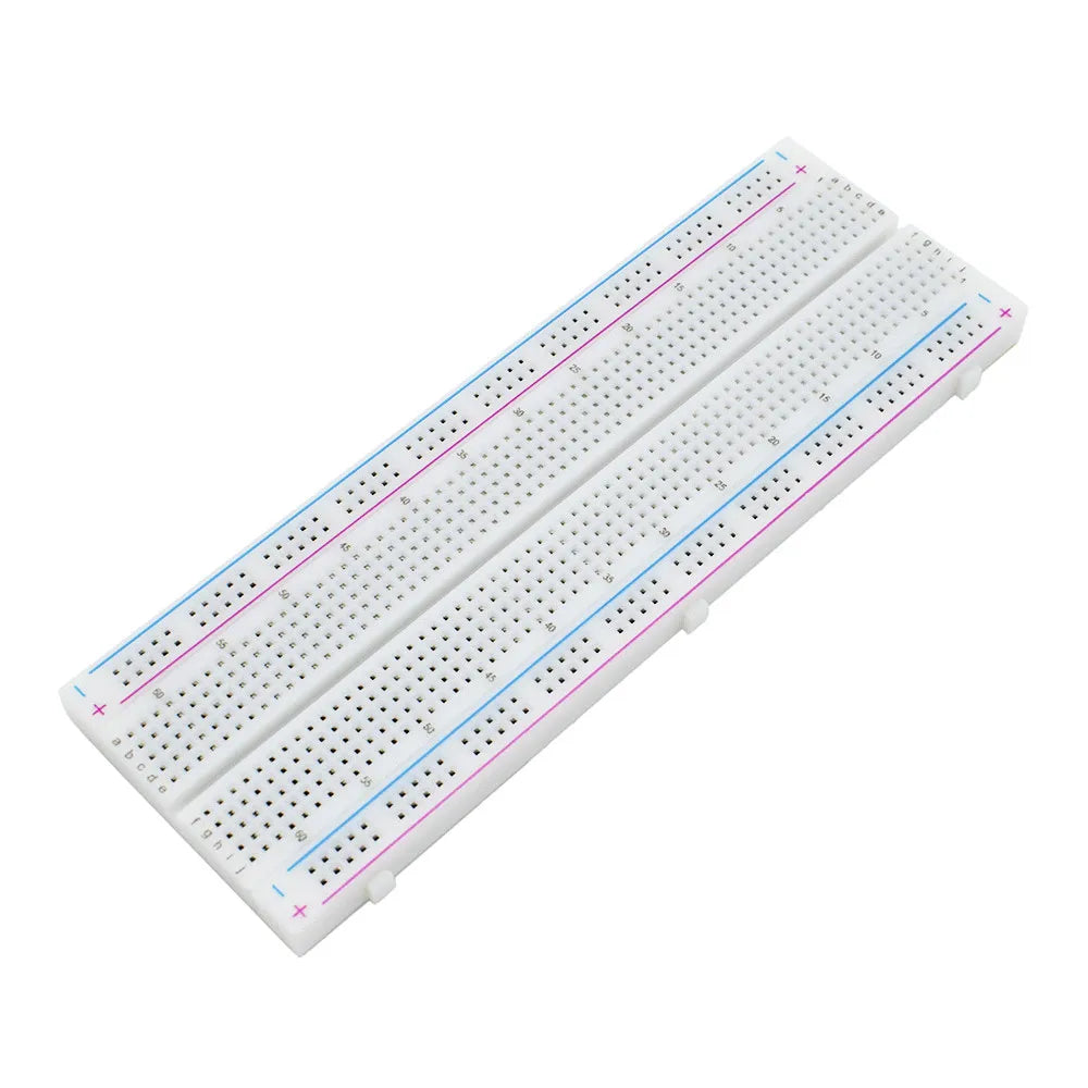 MB-102 MB102 Breadboard 400 830 Point Solderless PCB Bread Board Test Develop Dupont line DIY for arduino laboratory SYB-830
