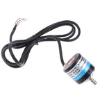 100-600P/R Incremental Photoelectric Rotary Encoder DC 5V-24V Mini Pulse Speed Measuring Sensor