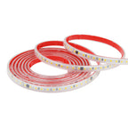 AC 220V 2835 LED Strip Light Waterproof IP67 120 LEDs Flexible Tape Lamp with IC Home Lighting White 0.5m 1m 2m 5m 10m 20m 50m