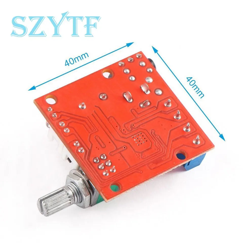 12V Mini Hi-Fi PAM8610 Audio Stereo Amplifier Board 2X10W Dual Channel D Class Lowest Price