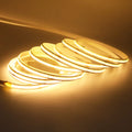 3mm 5mm PCB Battery Power COB LED Strip Light 5V Warm Natural White Blue Red Green Pink Tape 320LEDs 8mm High Density Flex Lamp