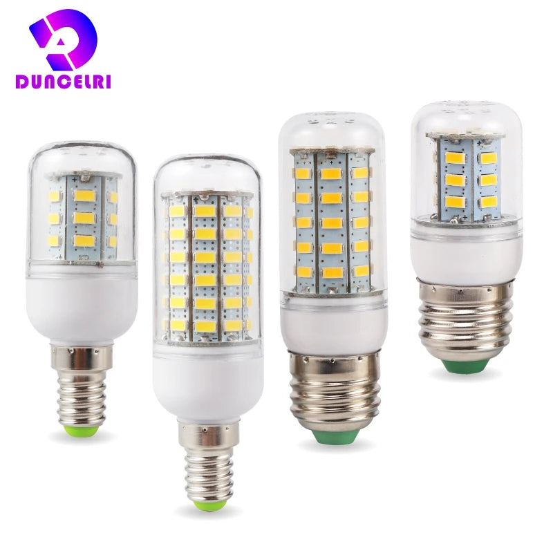 E27 E14 LED Corn Bulb 24 36 48 56 69 72 LEDs SMD 5730 220V Lampada LED Lamp Chandelier Candle LED Light Bulb